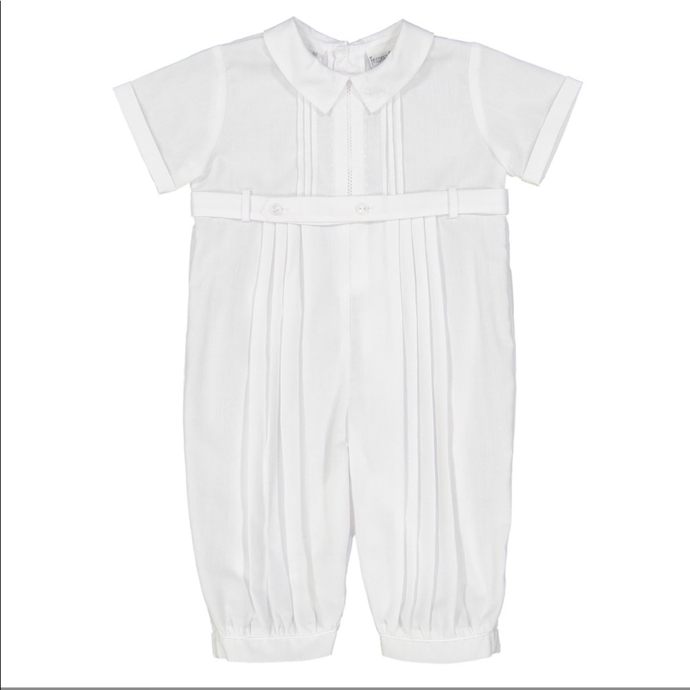 NWT! - Feltman Brothers SS Pleated Longall w/Dots